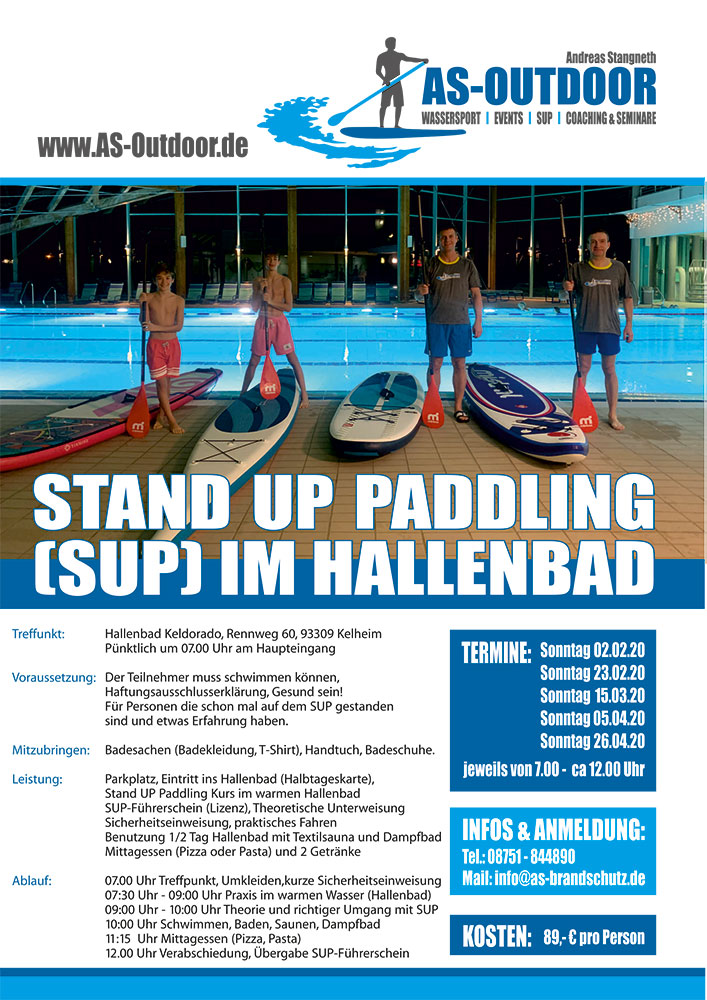 Plakat Hallenbad